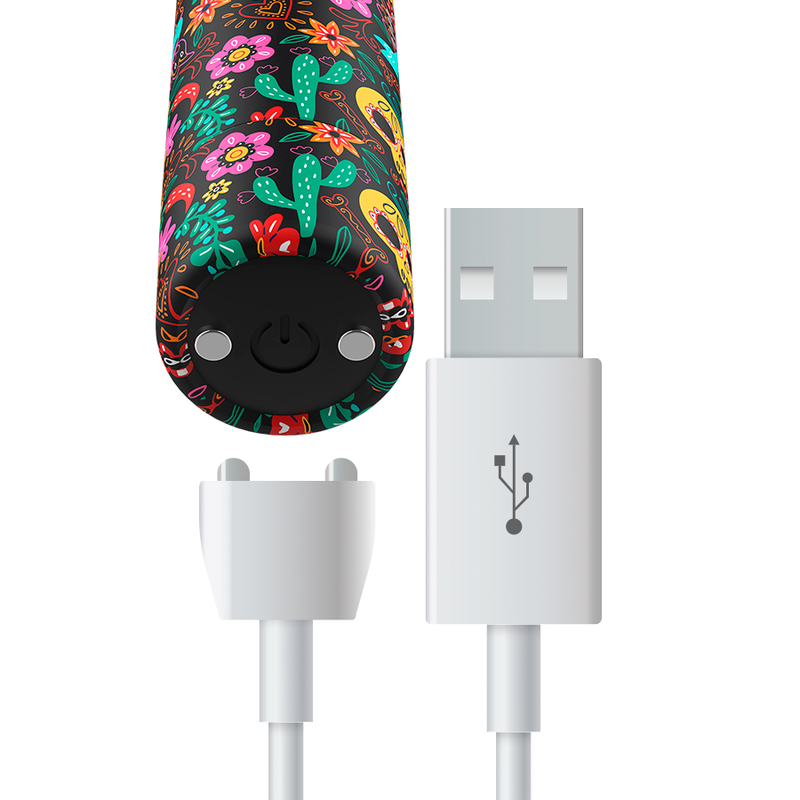 CUSTOM BULLETS - FLORAL WIEDERAUFLADBARE BULLET 10 INTENSITÄTEN