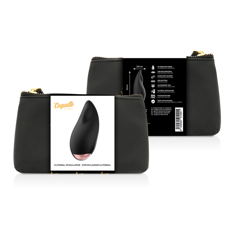 COQUETTE CHIC DESIRE - Klitorisstimulator Schwarz/Gold