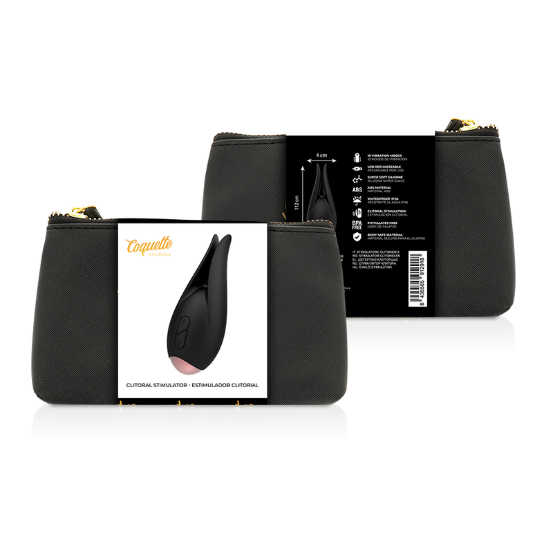 COQUETTE CHIC DESIRE - Klitorisstimulator Schwarz/Gold