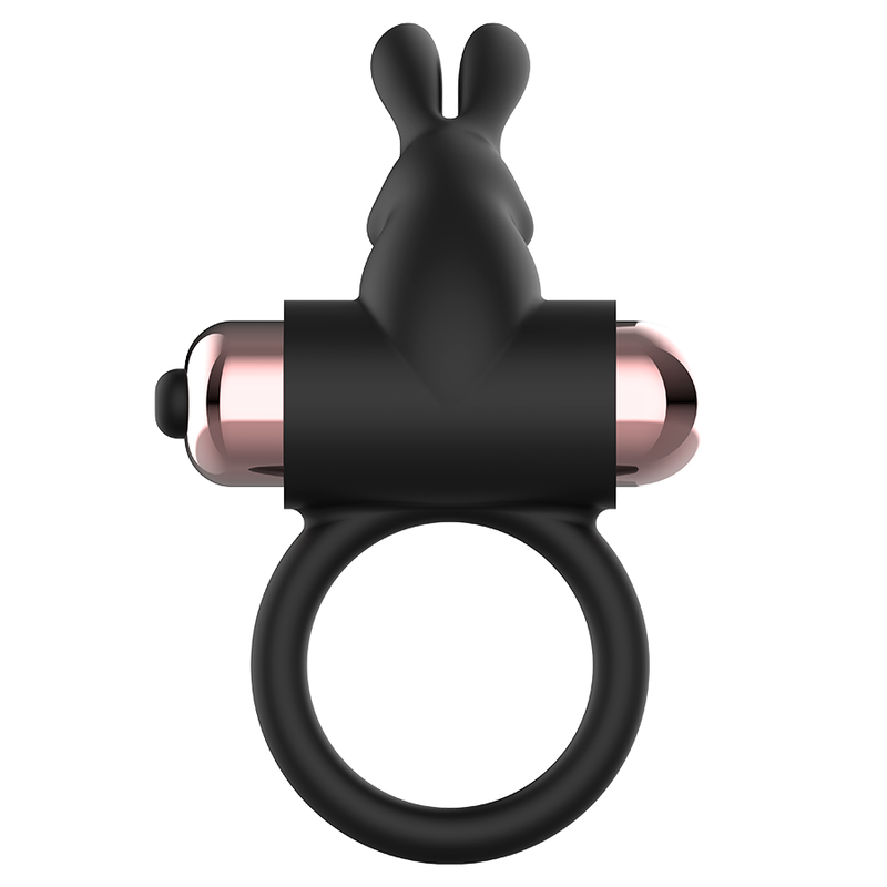 COQUETTE CHIC DESIRE - Penisring mit Vibrator Schwarz/Gold