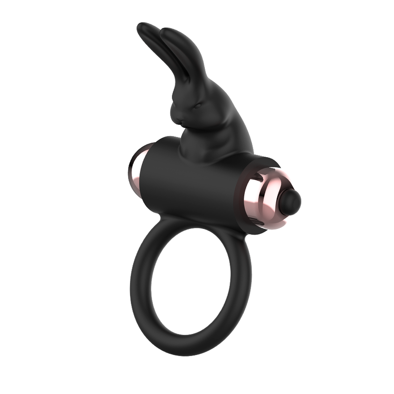 COQUETTE CHIC DESIRE - Penisring mit Vibrator Schwarz/Gold