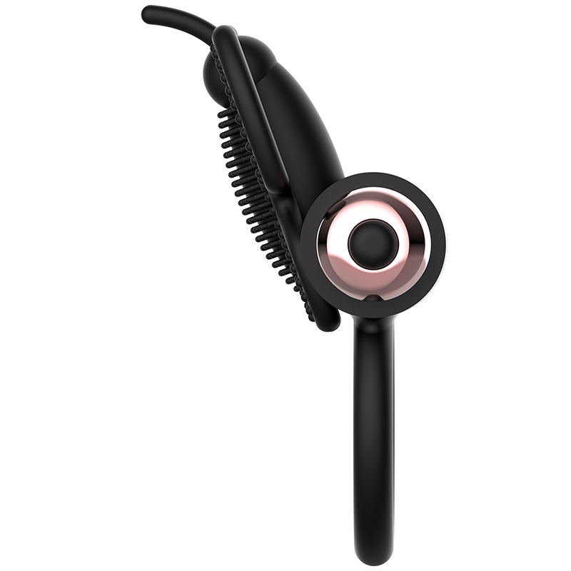 COQUETTE CHIC DESIRE - Penisring Schmetterling mit Vibrator Schwarz/Gold