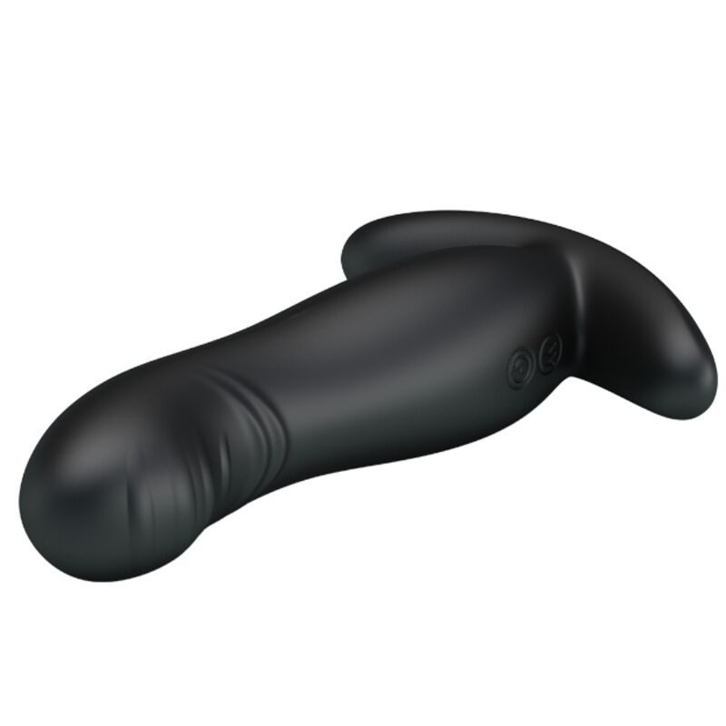MR PLAY - Wiederaufladbarer schwarzer Prostatamassager