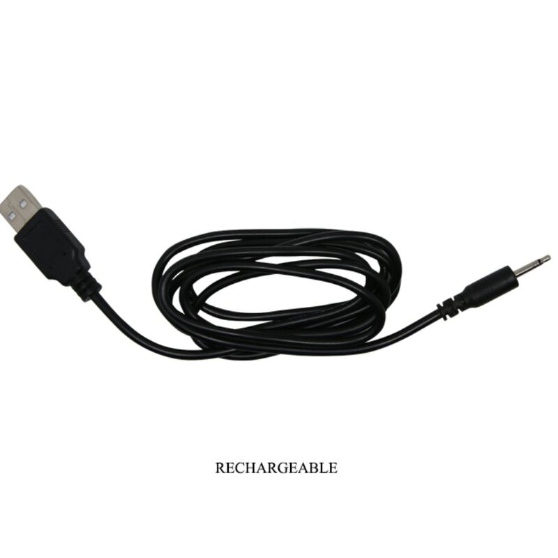 MR PLAY - Wiederaufladbarer schwarzer Vibrator Analplug