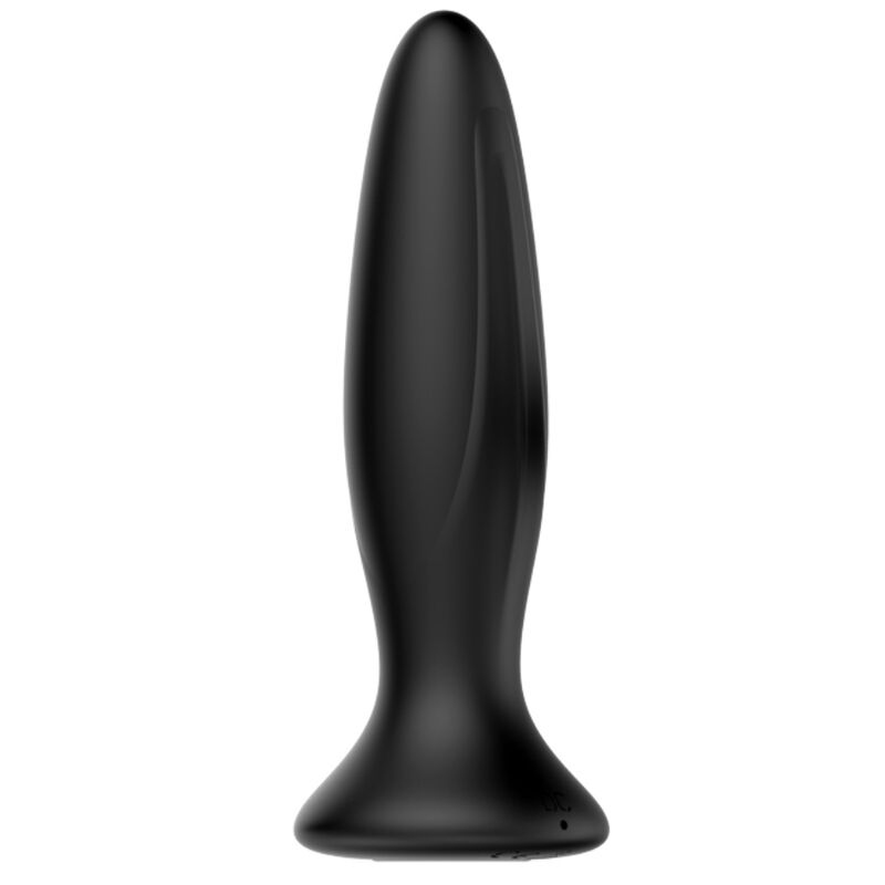 MR PLAY - Wiederaufladbarer schwarzer Vibrator Analplug