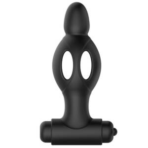MR PLAY - Silikon Analplug mit Vibration