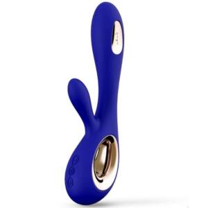 LELO - SORAYA WAVE VIBRATOR RABBIT Mitternachtsblau