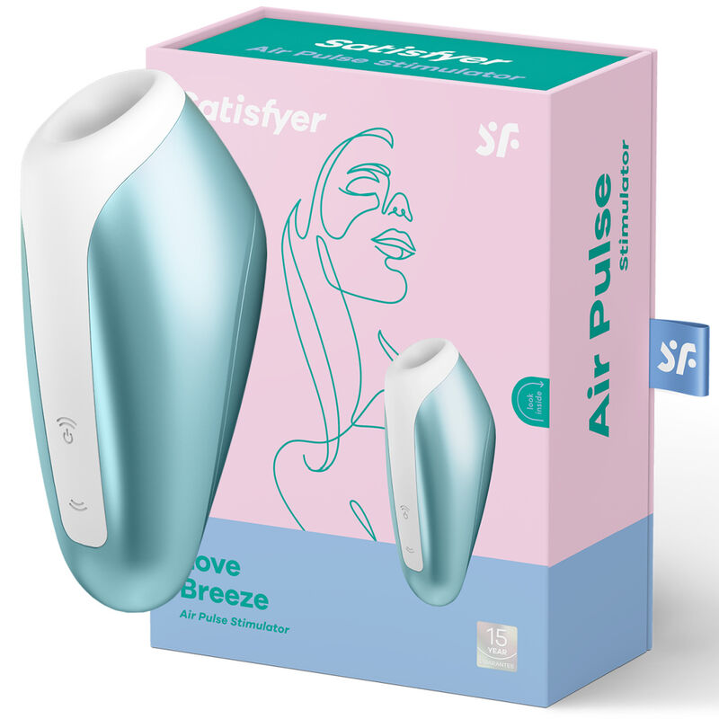SATISFYER - LOVE BREEZE Sauggerät Eisblau
