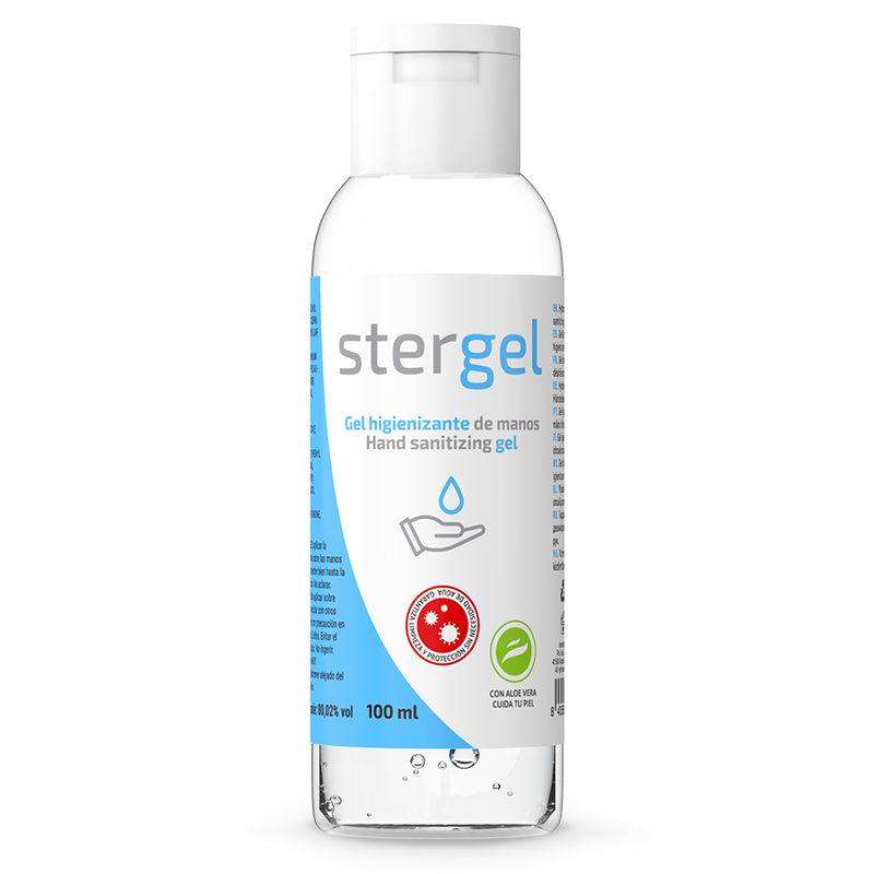 STERGEL - Hydroalkoholisches Händedesinfektionsgel Aloe Vera 100ml