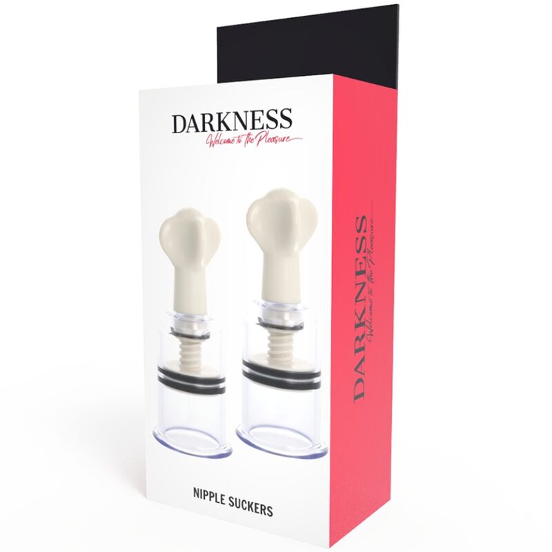 DARKNESS - Transparenter Nippelsauger 5 cm Durchmesser