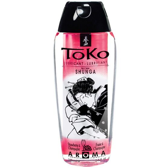 SHUNGA - TOKO-Erdbeer- und Champagner-Schmiermittel-Aroma