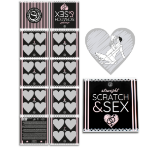 SECRETPLAY - SCRATCH & SEX-Spiel für hetero Paare