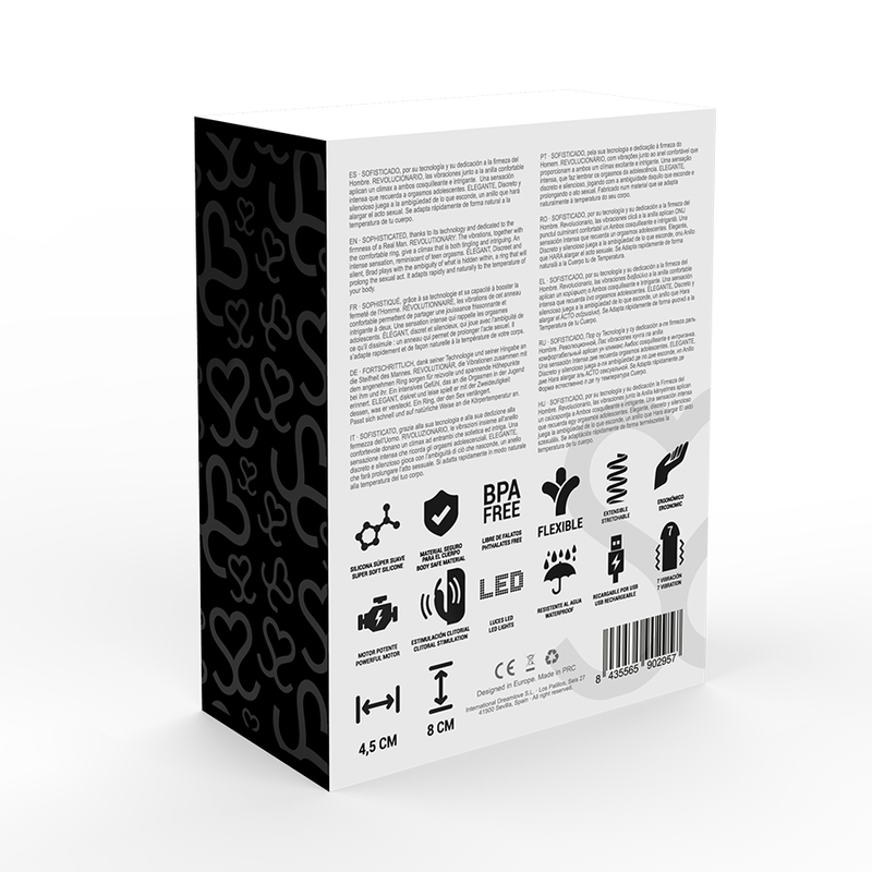 MORESSA ZAC PREMIUM wiederaufladbarer Vibratorring