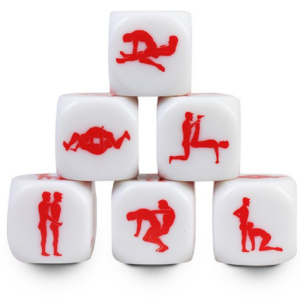 WÜRFEL KAMASUTRA GAY 25 MM