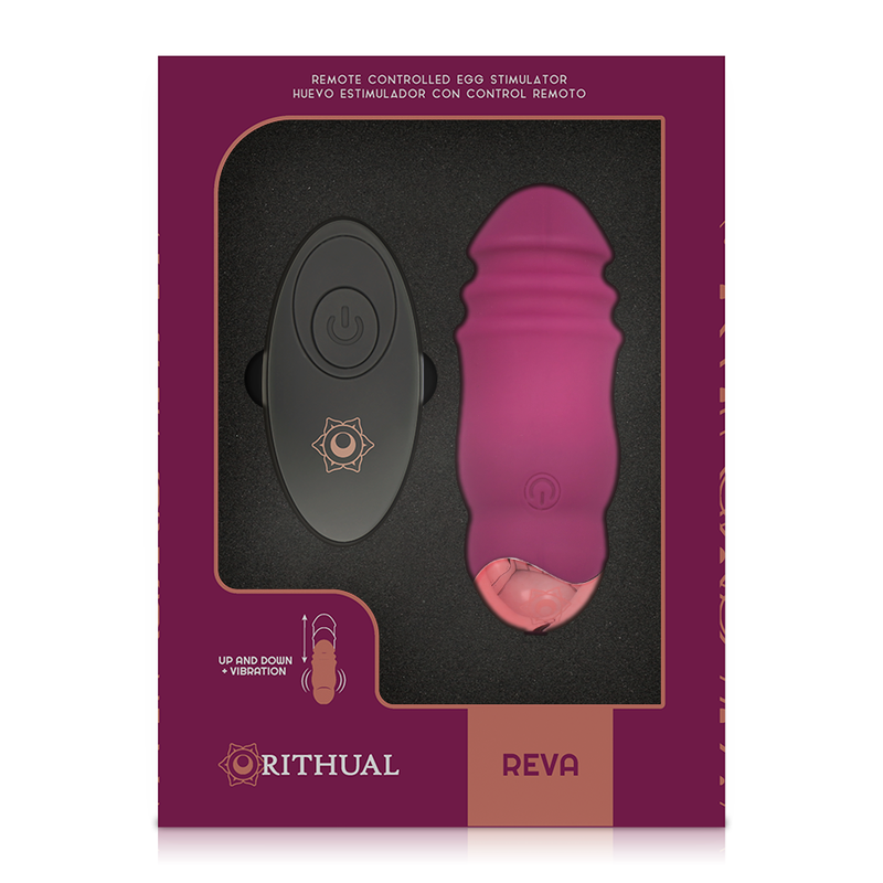 RITHUAL - REVA EGG Fernbedienungs-Up&Down-System + Vibration