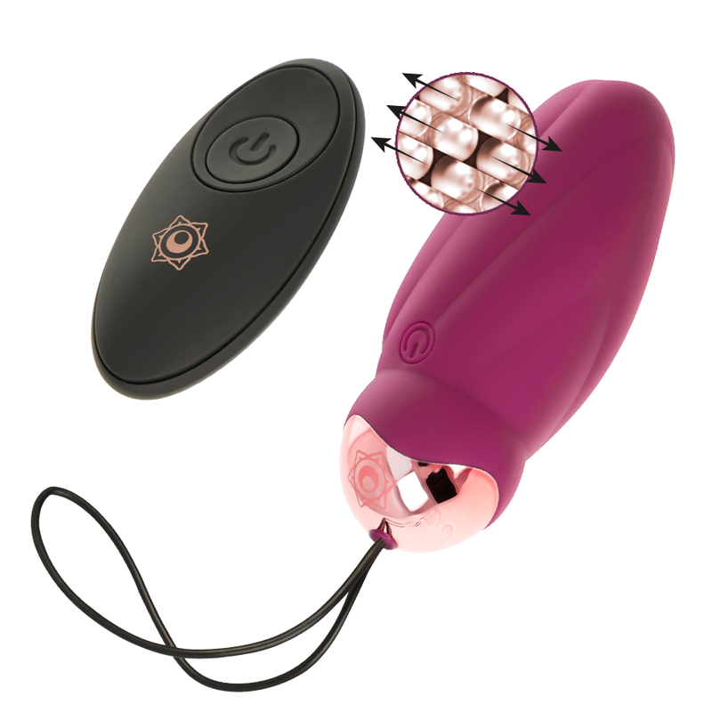 RITHUAL - SITA EGG Fernbedienung Perlen-Drehung + Vibration