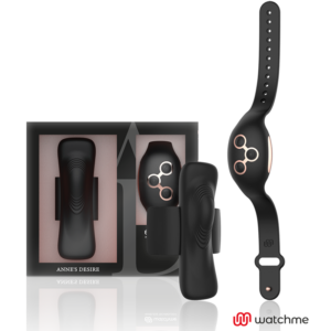 ANNE'S DESIRE - PANTY PLEASURE TECHNOLOGIE WATCHME Schwarz/Gold