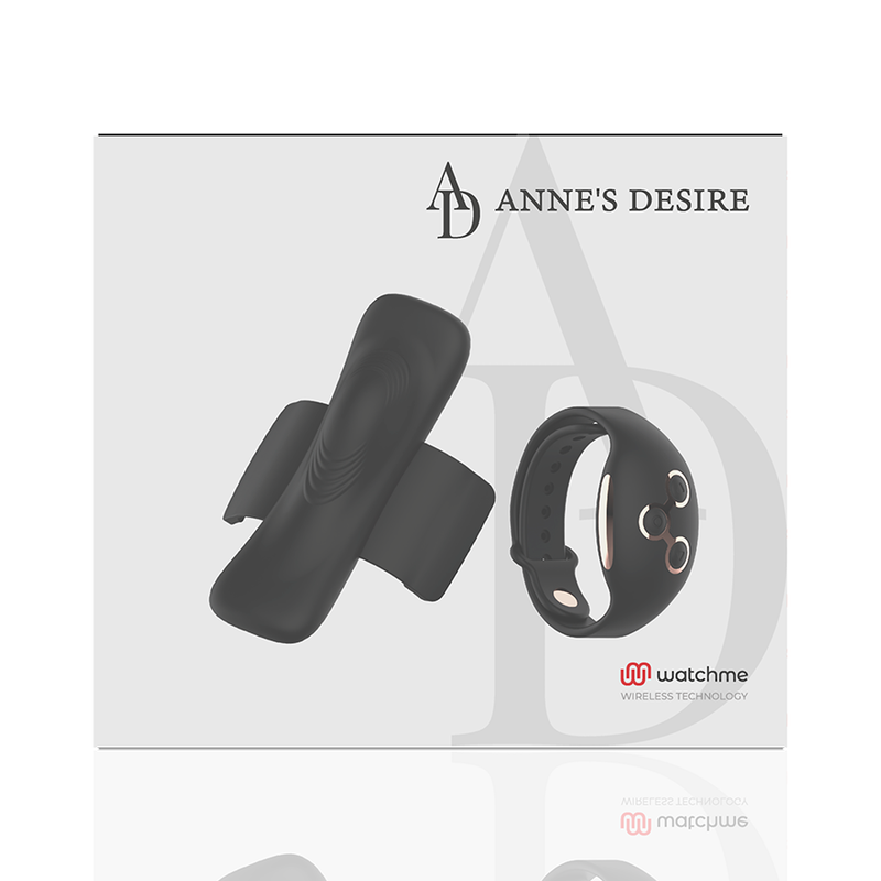 ANNE'S DESIRE - PANTY PLEASURE TECHNOLOGIE WATCHME Schwarz/Gold