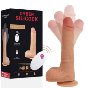 CYBER SILICOCK - Fernbedienung Realistisch Mr. Rick 20,9 cm -O- 4 cm