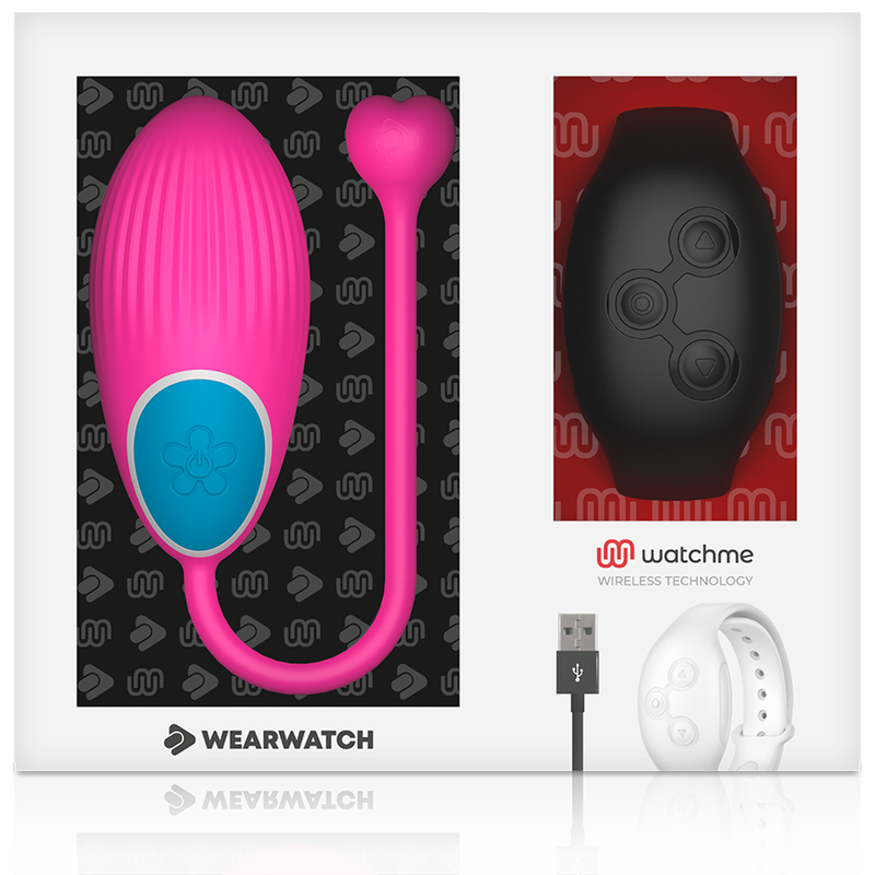 WEARWATCH - WATCHME-TECHNOLOGIE FERNBEDIENUNG VIBRATIONS-EI FUCHSIA / JET