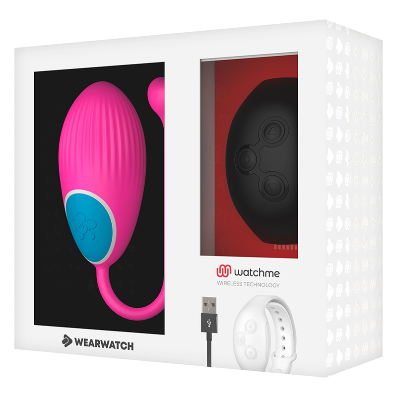 WEARWATCH - WATCHME-TECHNOLOGIE FERNBEDIENUNG VIBRATIONS-EI FUCHSIA / JET