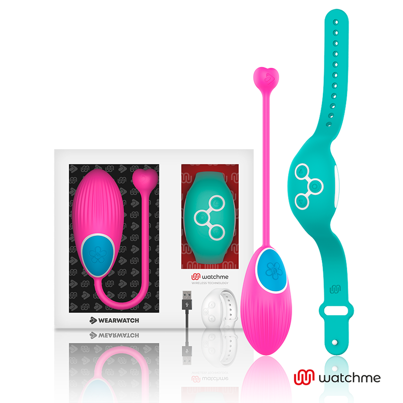 WEARWATCH - WATCHME-TECHNOLOGIE FERNBEDIENUNGS-EI FUCHSIA / MEERWASSER