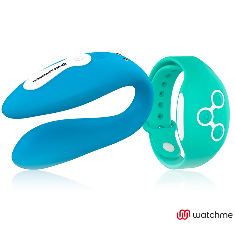 WEARWATCH - Dual-Technologie Watchme-Vibrator Indigo/Meerwasser