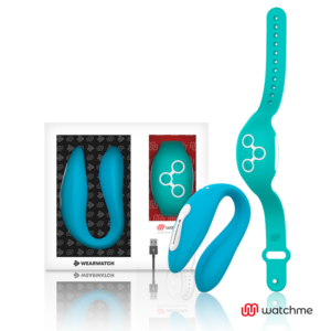WEARWATCH - Dual-Technologie Watchme-Vibrator Indigo/Meerwasser