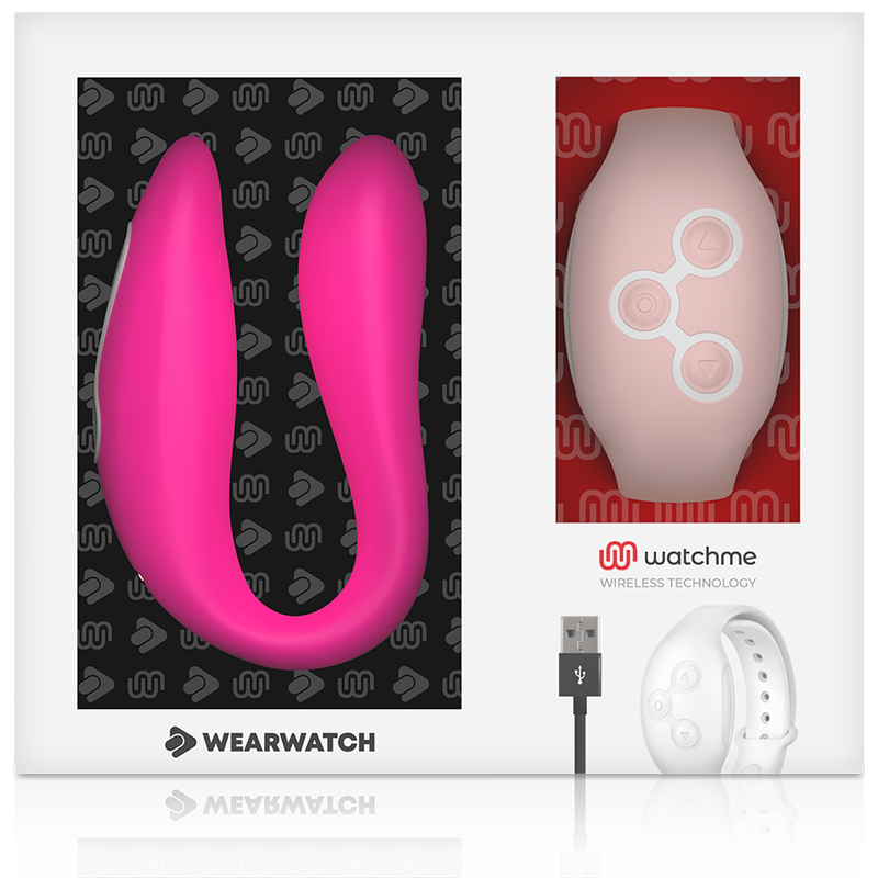 WEARWATCH - WATCHME DUAL TECHNOLOGY VIBRATOR ROSA/PINK