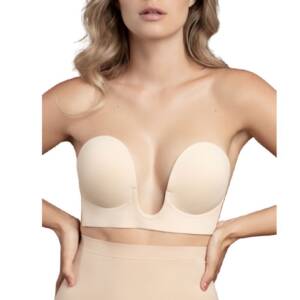 BYE-BRA - BH ohne Träger in Beige, Cup A