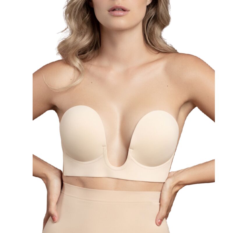 BYE-BRA - BH ohne Träger in Beige, Cup C