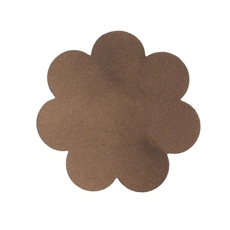 BYE-BRA - Körperband 5 m x 6,5 cm + 3 Paar braune Nippelabdeckungen