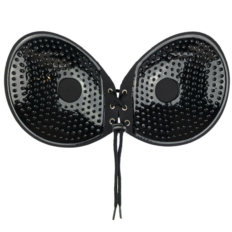 BYE-BRA - BH mit Klebefunktion, verschlungen, Schwarz, Cup B