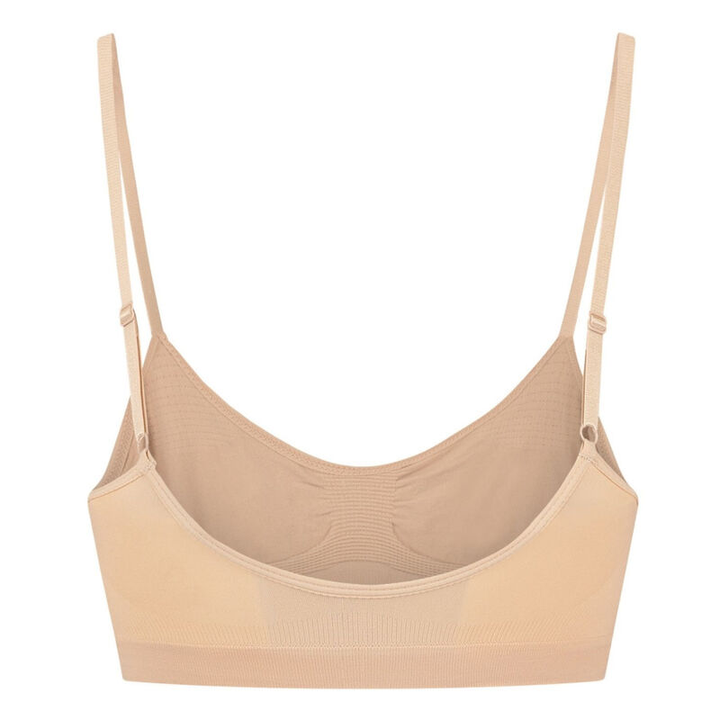 BYE-BRA - BH MIT MITTLEREM HALT OHNE NHTE BEIGE GRÖSSE S