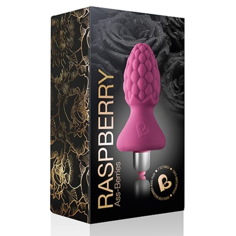 ROCKS-OFF - ASSBERRIES ANALPLUG HIMBEERE