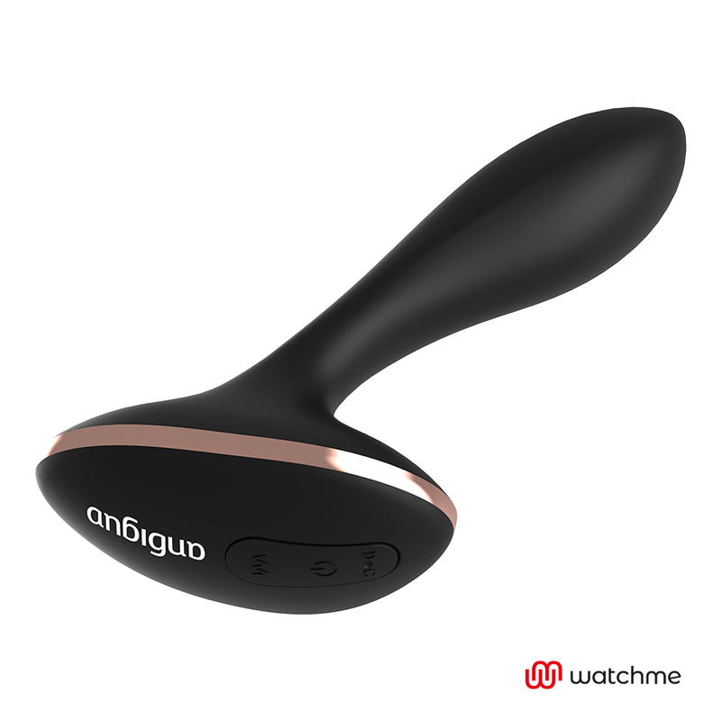 ANBIGUO - WATCHME VIBRATOR MIT FERNBEDIENUNG ANALPLUG VERNET