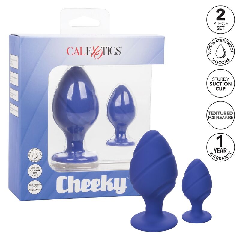 CALEXOTICS - CHEEKY ANALPLUG LILA