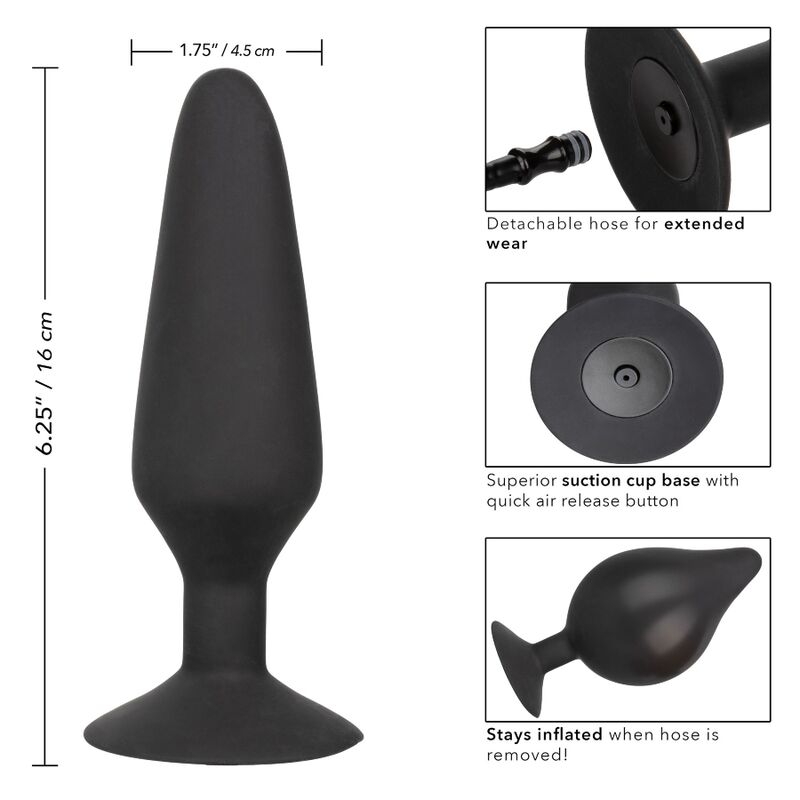CALEXOTICS - XL Silikon-Auftreibbarer Stecker