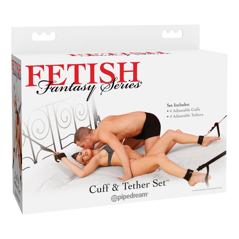FETISH FANTASY Handschellen- und Leinen-Set