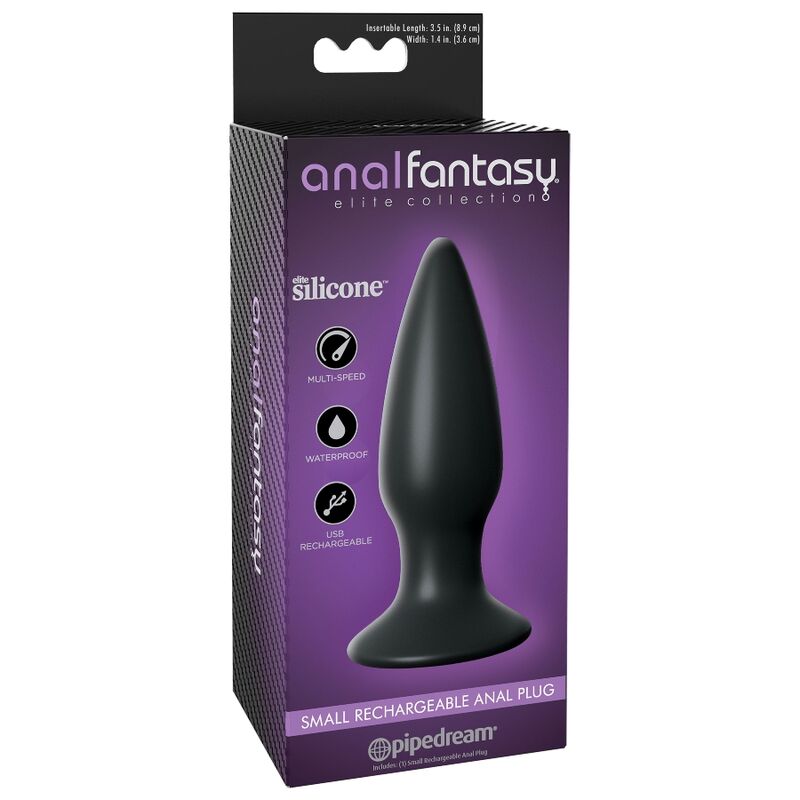 ANAL FANTASY ELITE COLLECTION - Kleiner wiederaufladbarer Analplug