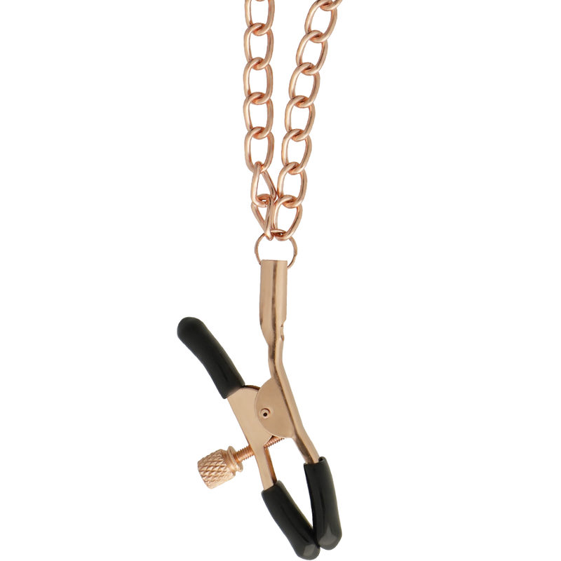 BEGME - BLACK EDITION Halsband mit Nippelklemmen