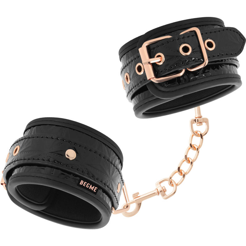 BEGME - Schwarze Edition Premium Handschellen