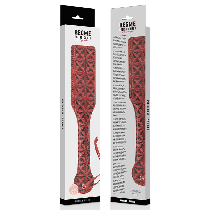 BEGME - ROTE EDITION VEGANE LEDERSCHAUFEL