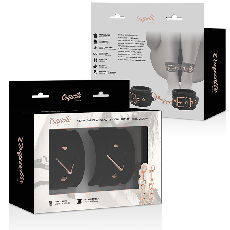 COQUETTE CHIC DESIRE - FANTASY-KNÖCHEL-MANSCHETTEN MIT NEOPREN-FUTTER