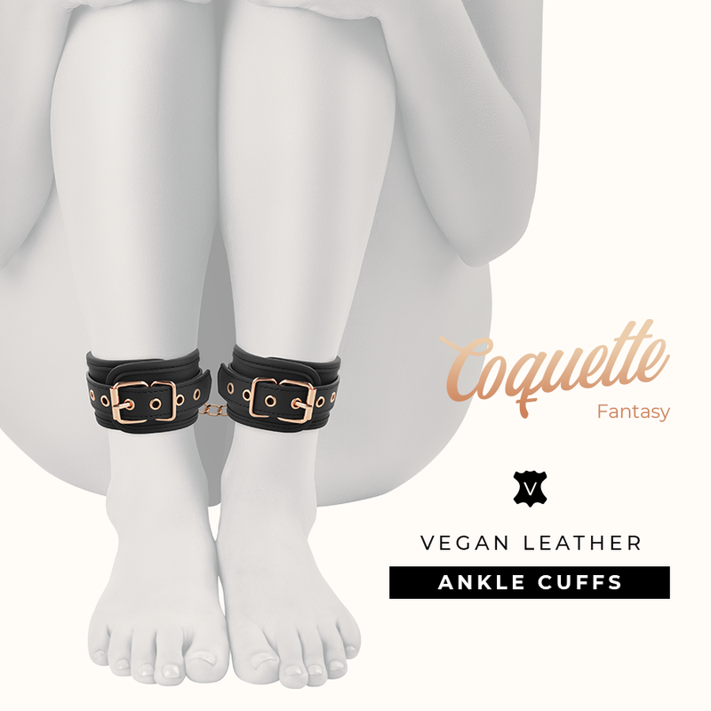 COQUETTE CHIC DESIRE - FANTASY-KNÖCHEL-MANSCHETTEN MIT NEOPREN-FUTTER