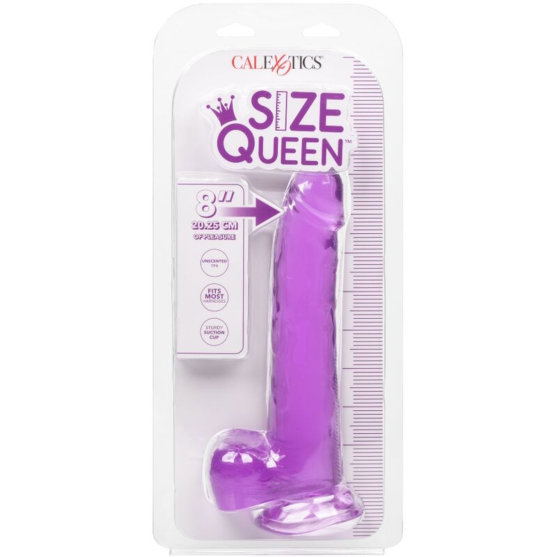 CALEXOTICS - GRÖSSE KÖNIGIN-DILDO LILA 20,3 CM