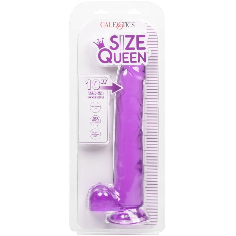 CALEXOTICS - Größe Königin-Dildo Lila 25,5 cm