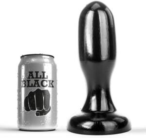 ALL BLACK - Analplug 19,5 cm