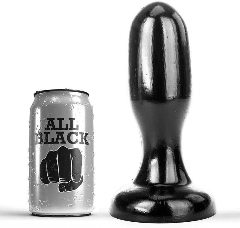 ALL BLACK - Analplug 19,5 cm