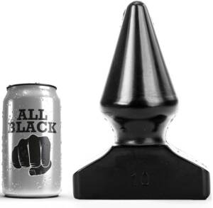 ALL BLACK - Analplug 20,5 cm